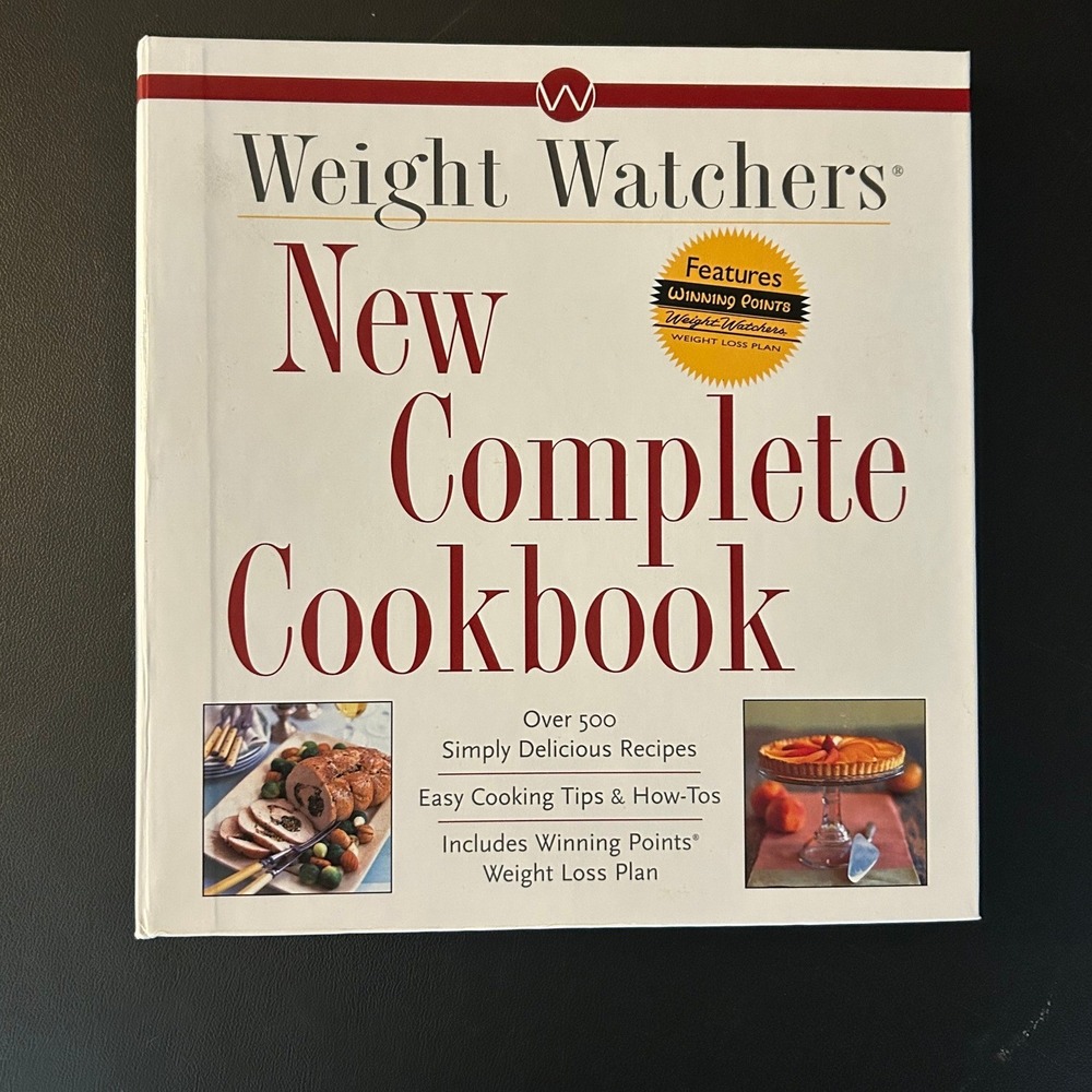 Weight Watchers New Complete Cookbook Winning Points 500 Recipes Ring Bound 1998